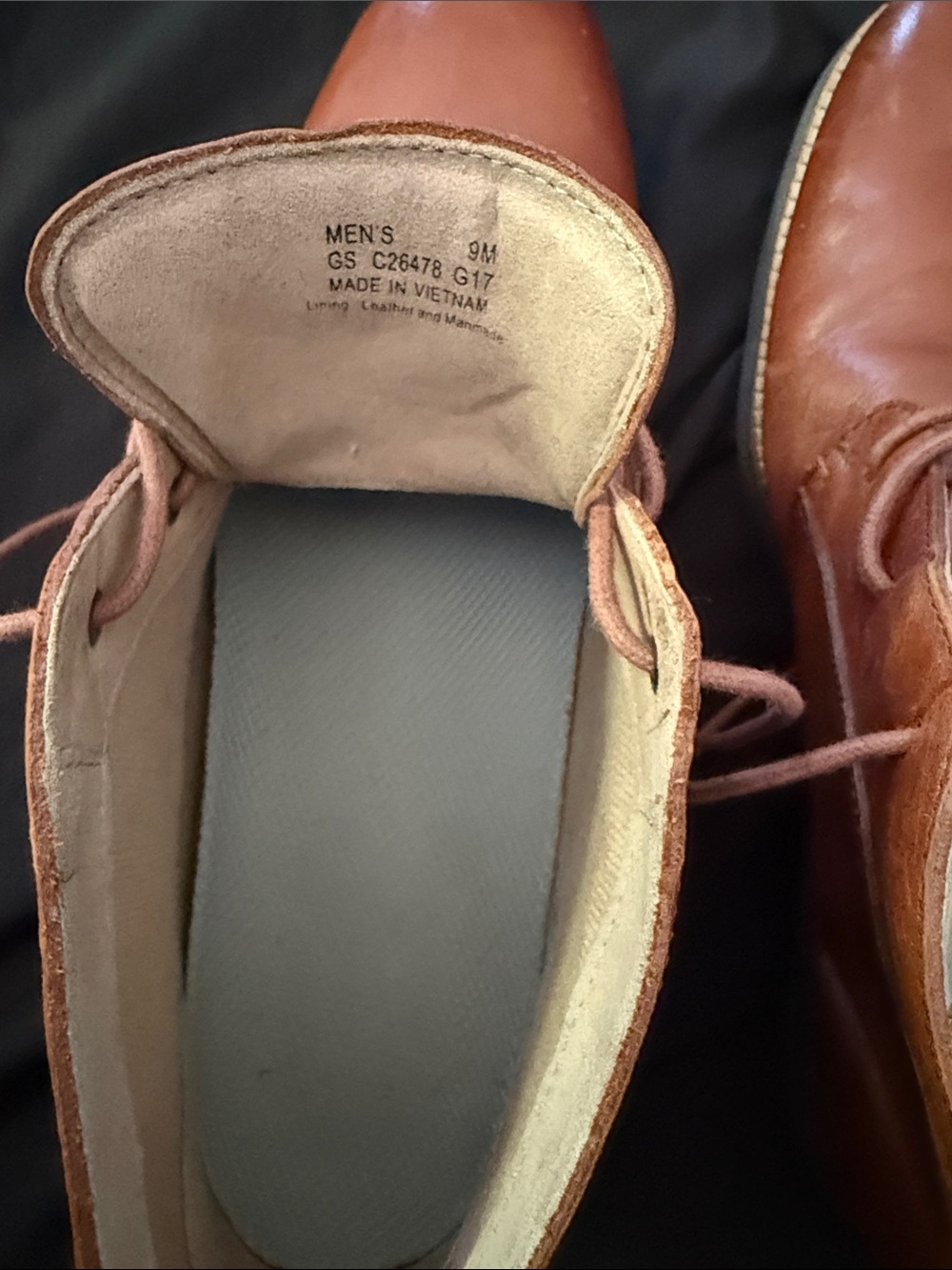 Cole Haan Men's Tan Leather Chukka Boots